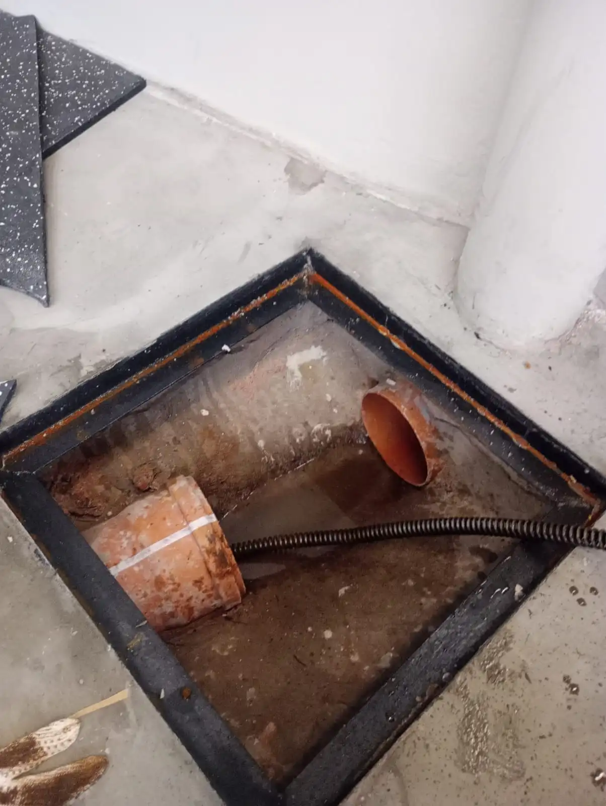 Limpieza de cámara de inspección 6 