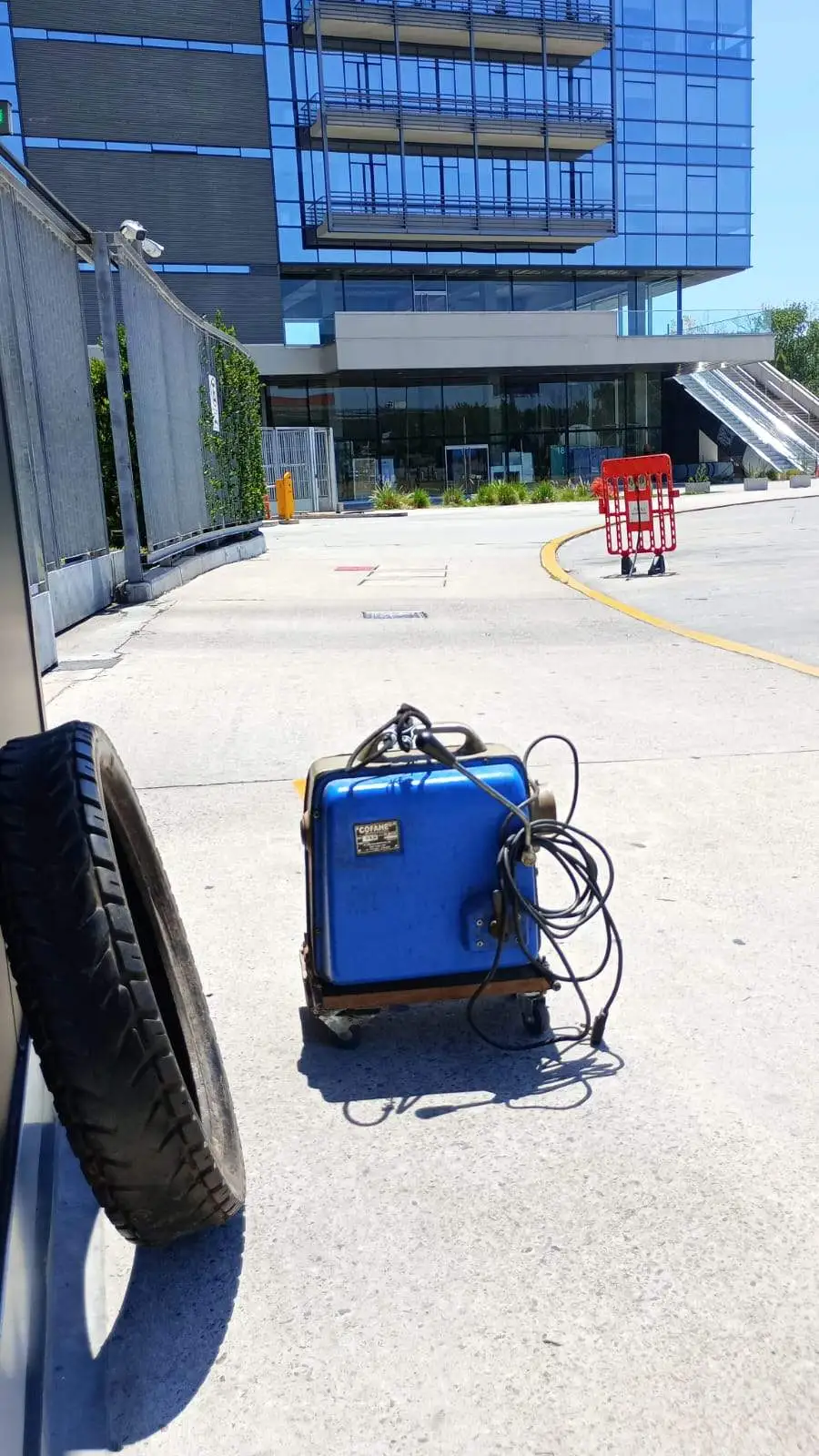 Trabajo de destapación pluvial